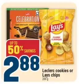 Marché Adonis LECLERC COOKIES OR LAYS CHIPS offer