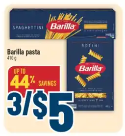 Marché Adonis Barilla pasta offer