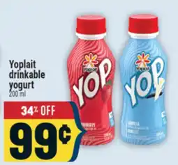 Marché Adonis Yoplait drinkable yogurt offer