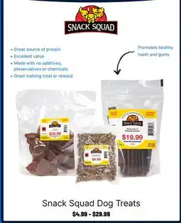 Ren’s Pets Depot Snack Squad Dog Treats offer