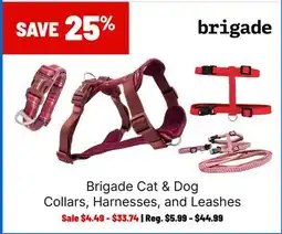 Ren’s Pets Depot Brigade Cat & Dog Collars, Harnesses, and Leashes offer