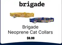 Ren’s Pets Depot Brigade Neoprene Cat Collars offer