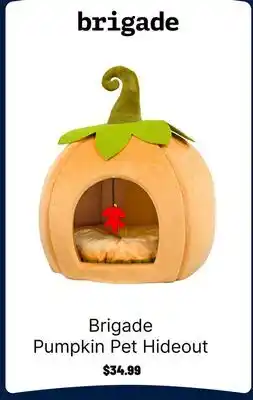 Ren’s Pets Depot Brigade Pumpkin Pet Hideout offer