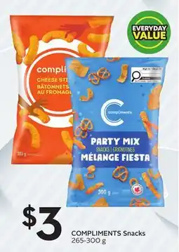 Sobeys COMPLIMENTS Snacks offer