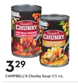 Sobeys CAMPBELL'S Chunky Soup offer