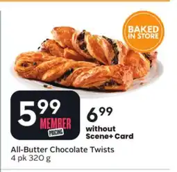 Sobeys All-Butter Chocolate Twists offer