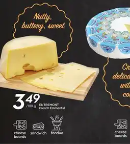 Sobeys ENTREMONT French Emmental offer