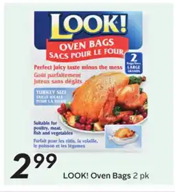 Sobeys LOOK! Oven Bags offer