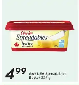 Sobeys GAY LEA Spreadables Butter offer