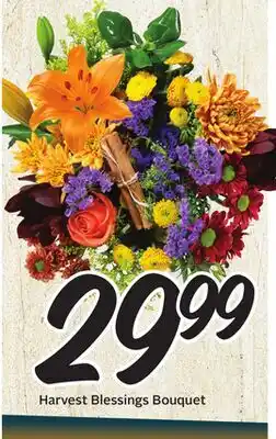 Sobeys Harvest Blessings Bouquet offer