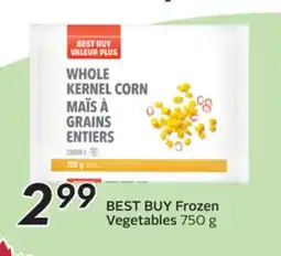 Sobeys BEST BUY Frozen Vegetables offer