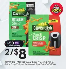 Sobeys Flavour Crisp Fries offer