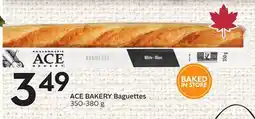 Sobeys ACE BAKERY Baguettes offer
