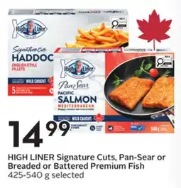 Sobeys Signature Cuts, Pan-Sear or Breaded or Battered Premium Fish offer