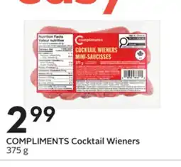 Sobeys COMPLIMENTS Cocktail Wieners offer