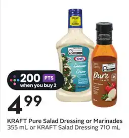 Sobeys Pure Salad Dressing or Marinades offer