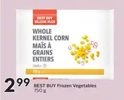 Sobeys BEST BUY Frozen Vegetables offer