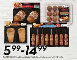 Sobeys Medallions, Kabobs, Meatballs or Portions offer