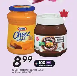 Sobeys KRAFT Hazelnut Spread offer