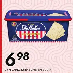 Sobeys SKYFLAKES Saltine Crackers offer
