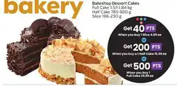 Sobeys Bakeshop Dessert Cakes offer