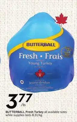 Sobeys Fresh Turkey offer