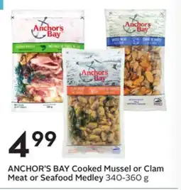 Sobeys Cooked Mussel or Clam Meat or Seafood Medley offer
