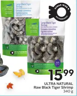 Sobeys ULTRA NATURAL Raw Black Tiger Shrimp offer