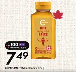 Sobeys COMPLIMENTS Hot Honey offer