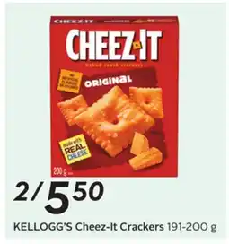 Sobeys Cheez-It Crackers offer