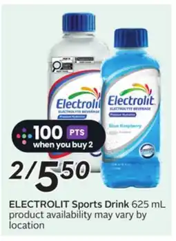 Sobeys Sports Drink offer