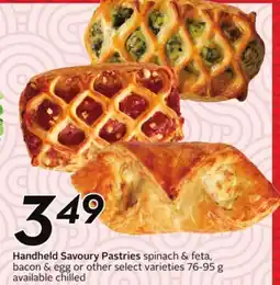 Sobeys Handheld Savoury Pastries offer