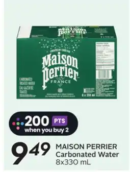 Sobeys MAISON PERRIER Carbonated Water offer