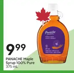 Sobeys PANACHE Maple Syrup 100% Pure offer