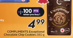 Sobeys COMPLIMENTS Exceptional Chocolate Chip Cookies offer