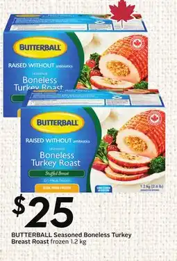 Sobeys BUTTERBALL Seasoned Boneless Turkey Breast Roast offer