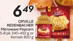 Sobeys Microwave Popcorn offer