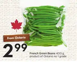 Sobeys French Green Beans offer