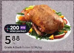 Sobeys Grade A Duck offer