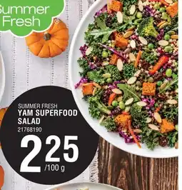 Fortinos SUMMER FRESH YAM SUPERFOOD SALAD offer