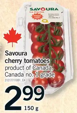 Fortinos SAVOURA CHERRY TOMATOES offer