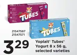 Fortinos YOPLAIT TUBES YOGURT offer