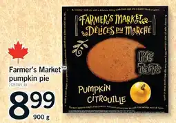 Fortinos FARMER'S MARKET PUMPKIN PIE offer