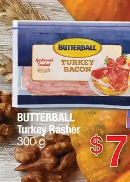 Fortinos BUTTERBALL TURKEY RASHER offer
