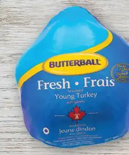 Fortinos BUTTERBALL FRESH WHOLE TURKEY offer