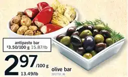 Fortinos OLIVE BAR offer
