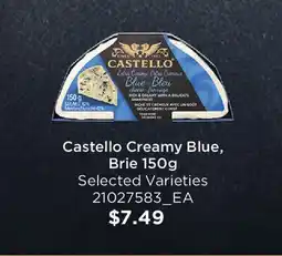 Fortinos CASTELLO CREAMY BLUE, BRIE offer