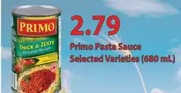 Fortinos PRIMO PASTA SAUCE, (680 ML) offer