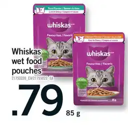 Fortinos WHISKAS WET FOOD POUCHES offer