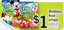 Fortinos BROTHERS FRUIT CRISPS offer